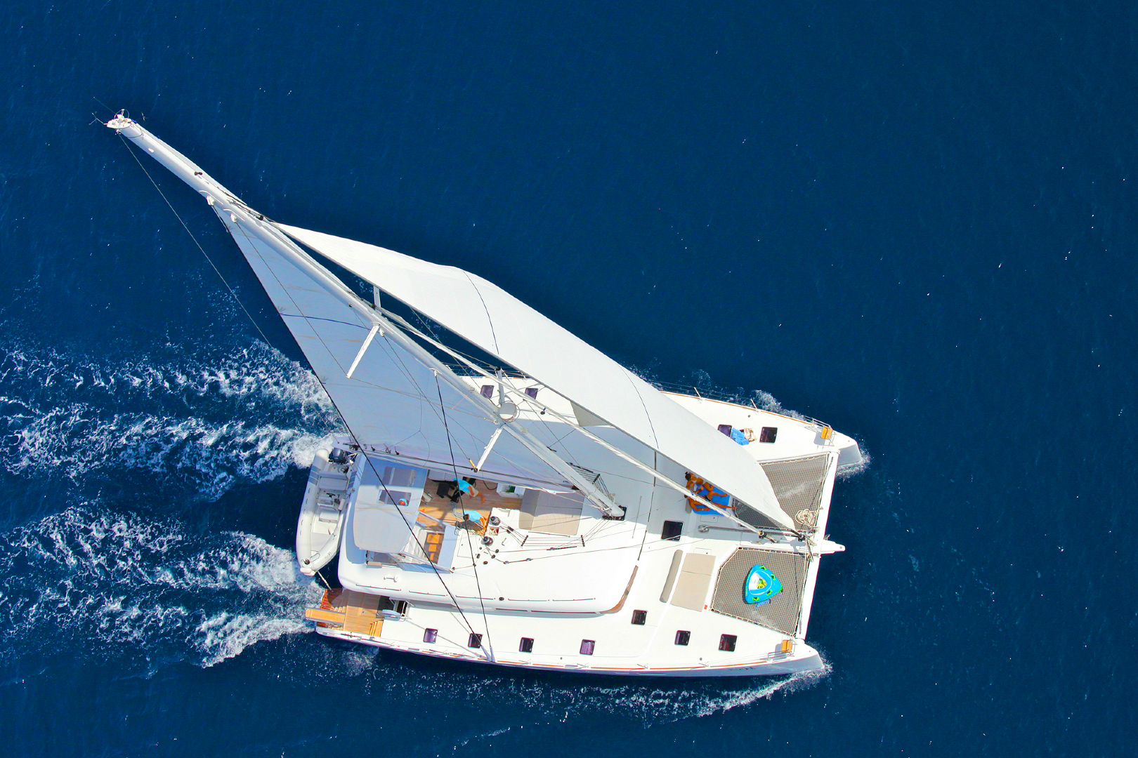 Luxury-Sailing-yacht-Nova-from-above