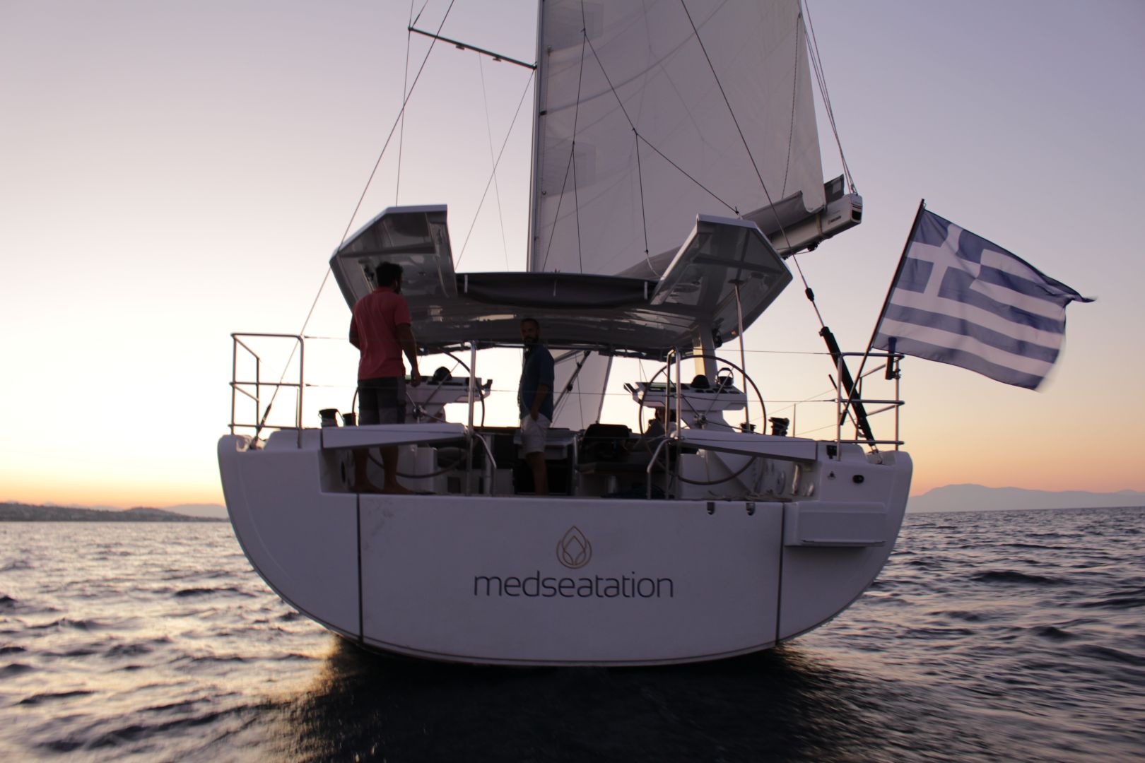 Luxury-sailing-yacht-Med Sea Tation-rear-view