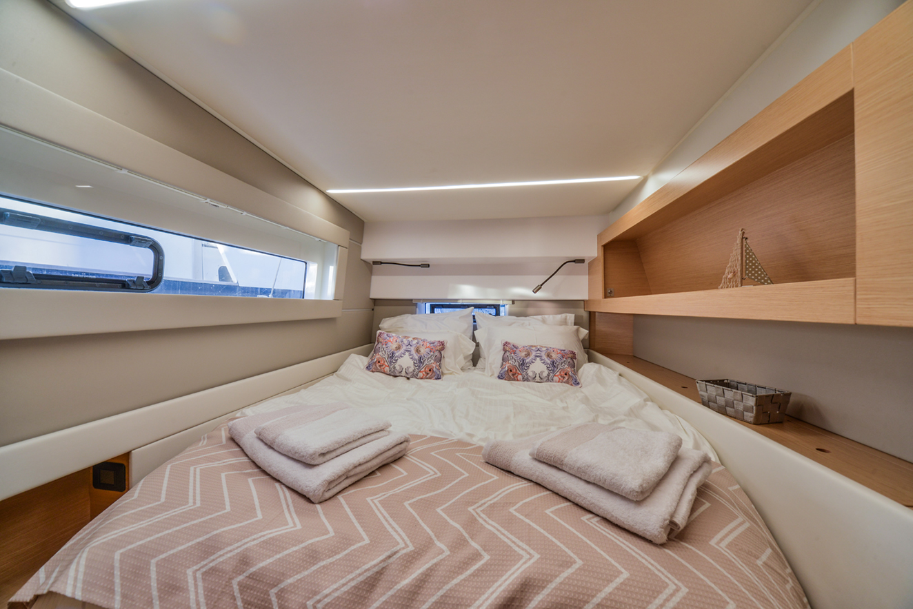 luxury-sailing-catamaran-Odyssey-bedroom-view