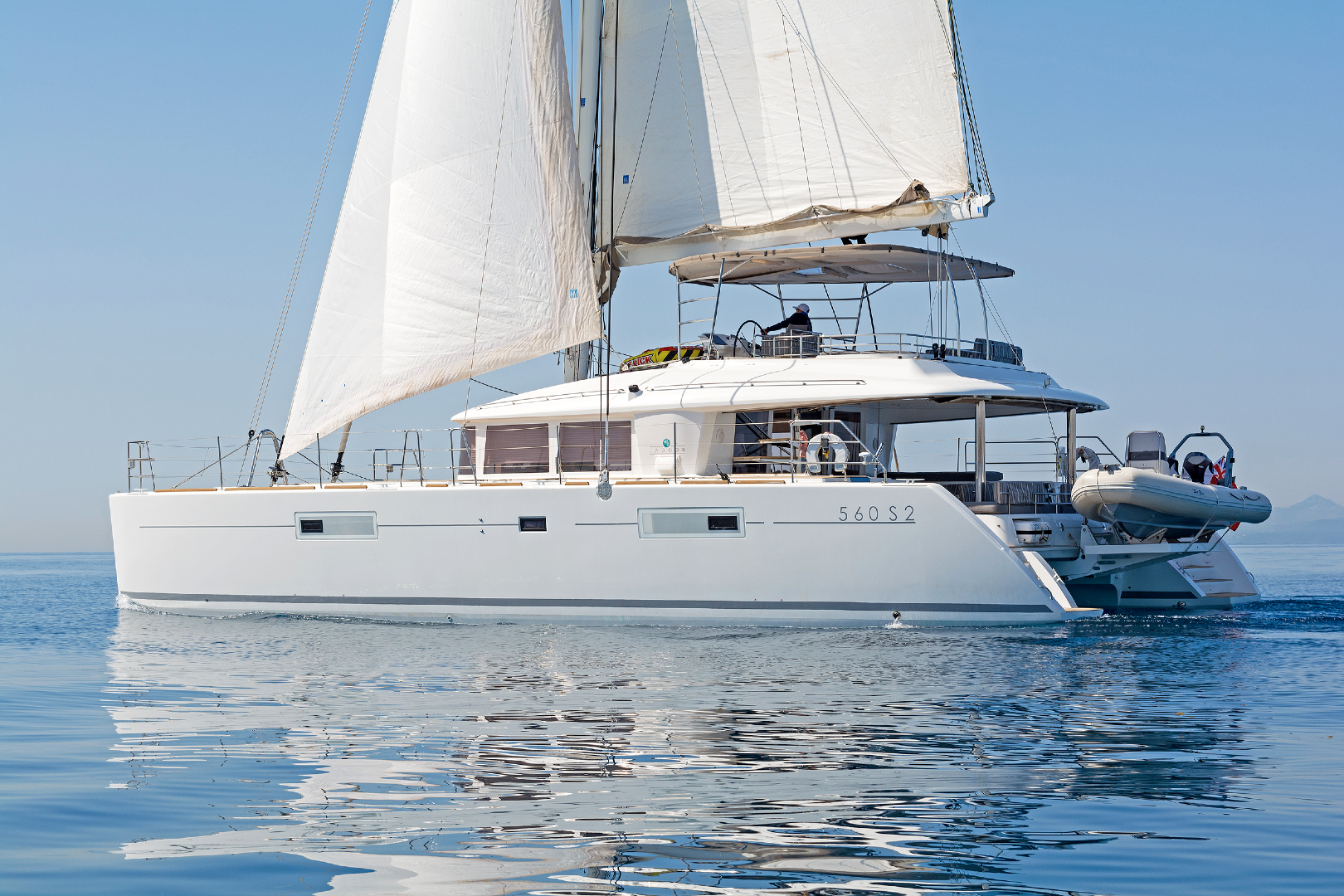luxury-sailing-catamaran-Sea Bliss-side-view