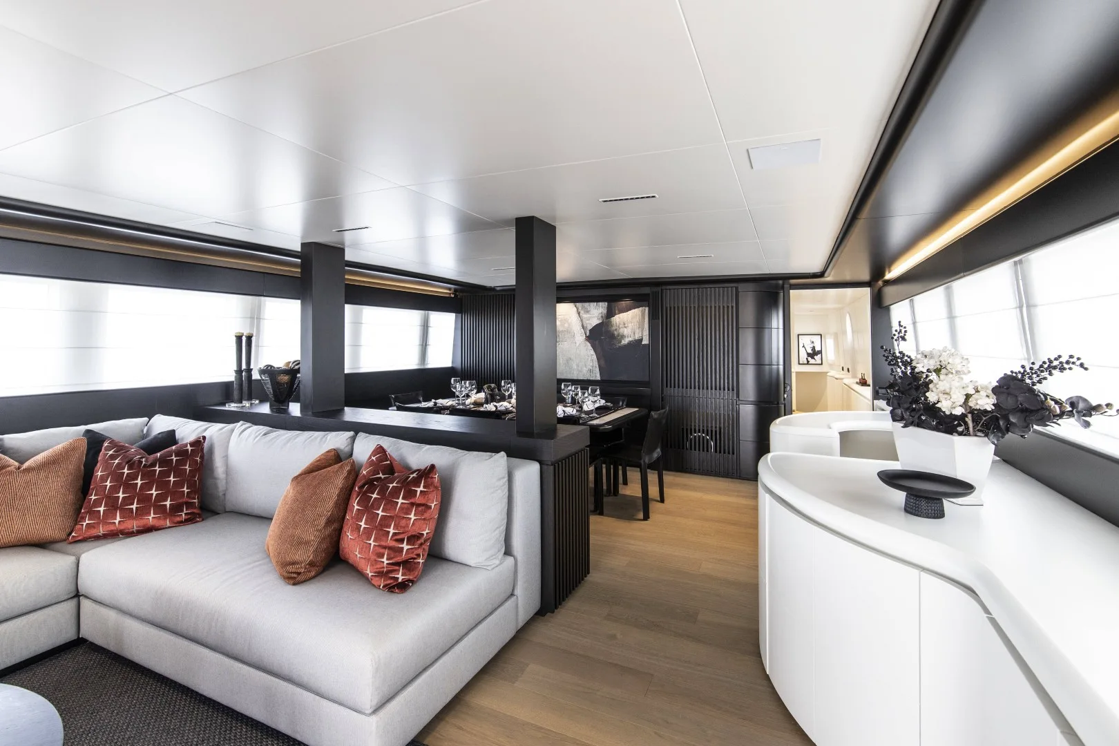 Luxury-yacht-Project-steel-lounge-area
