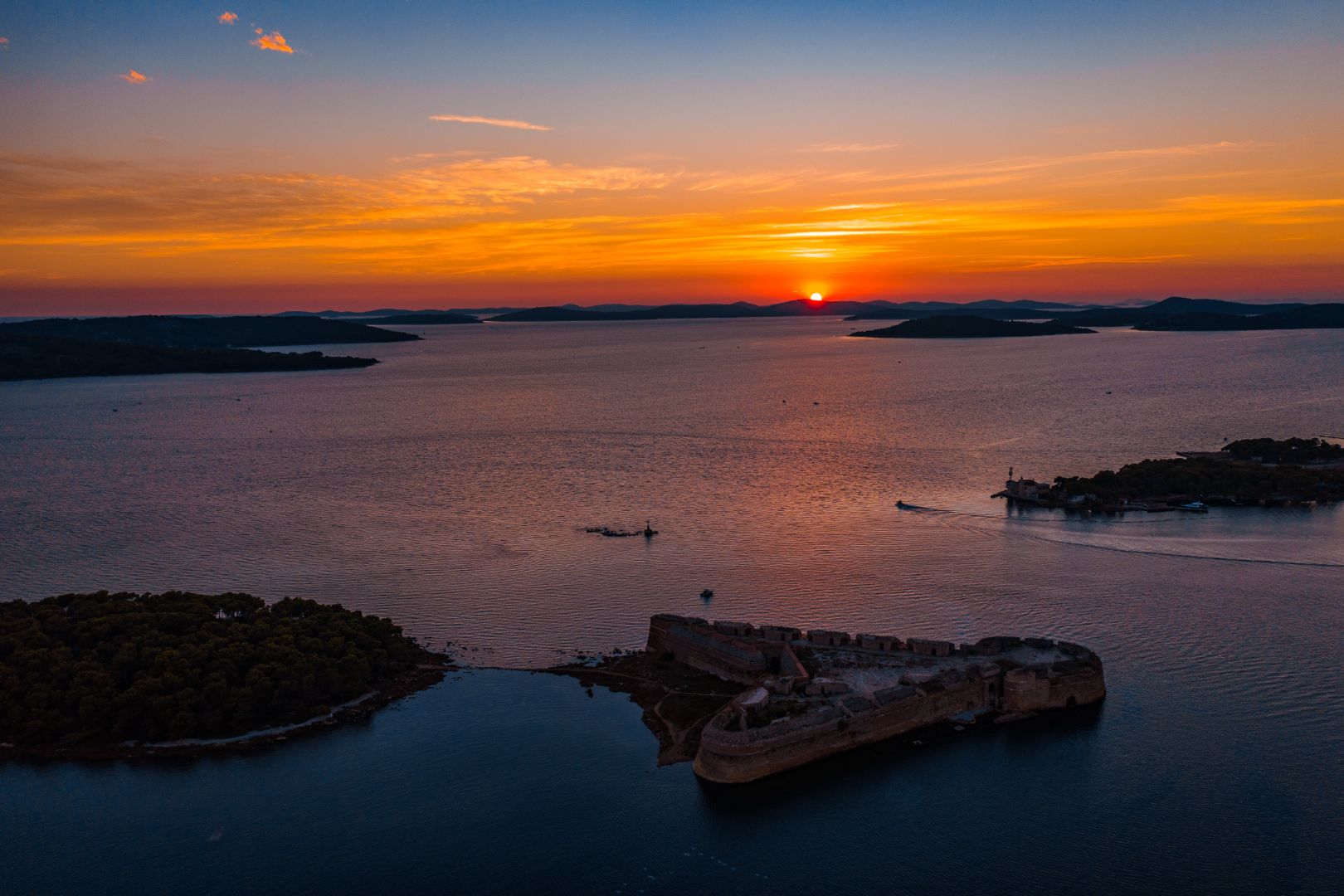 sibenik-view-from-above
